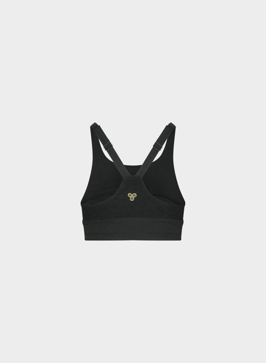 sutien sport softwhip flawless heather black