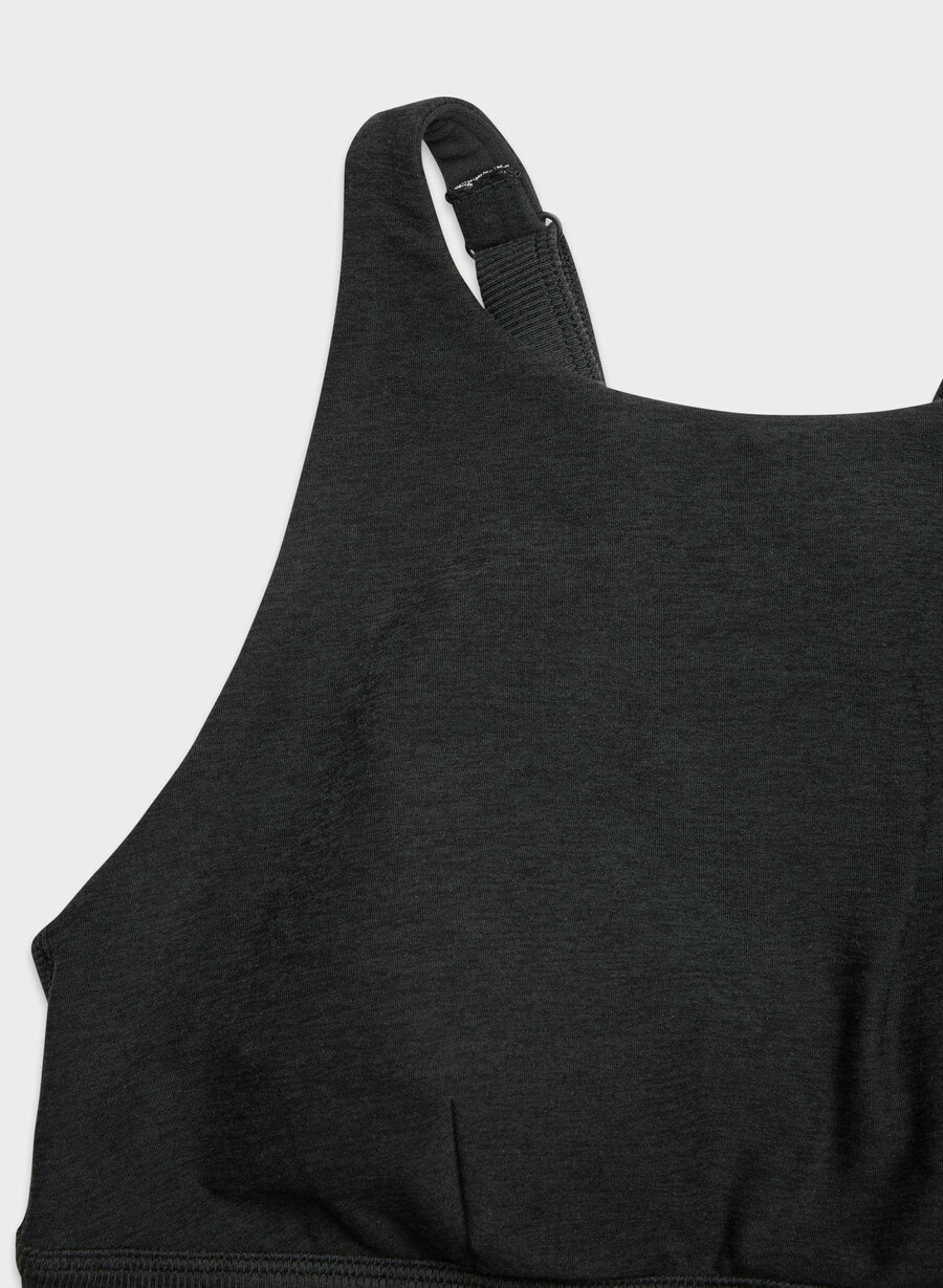 sutien sport softwhip flawless heather black