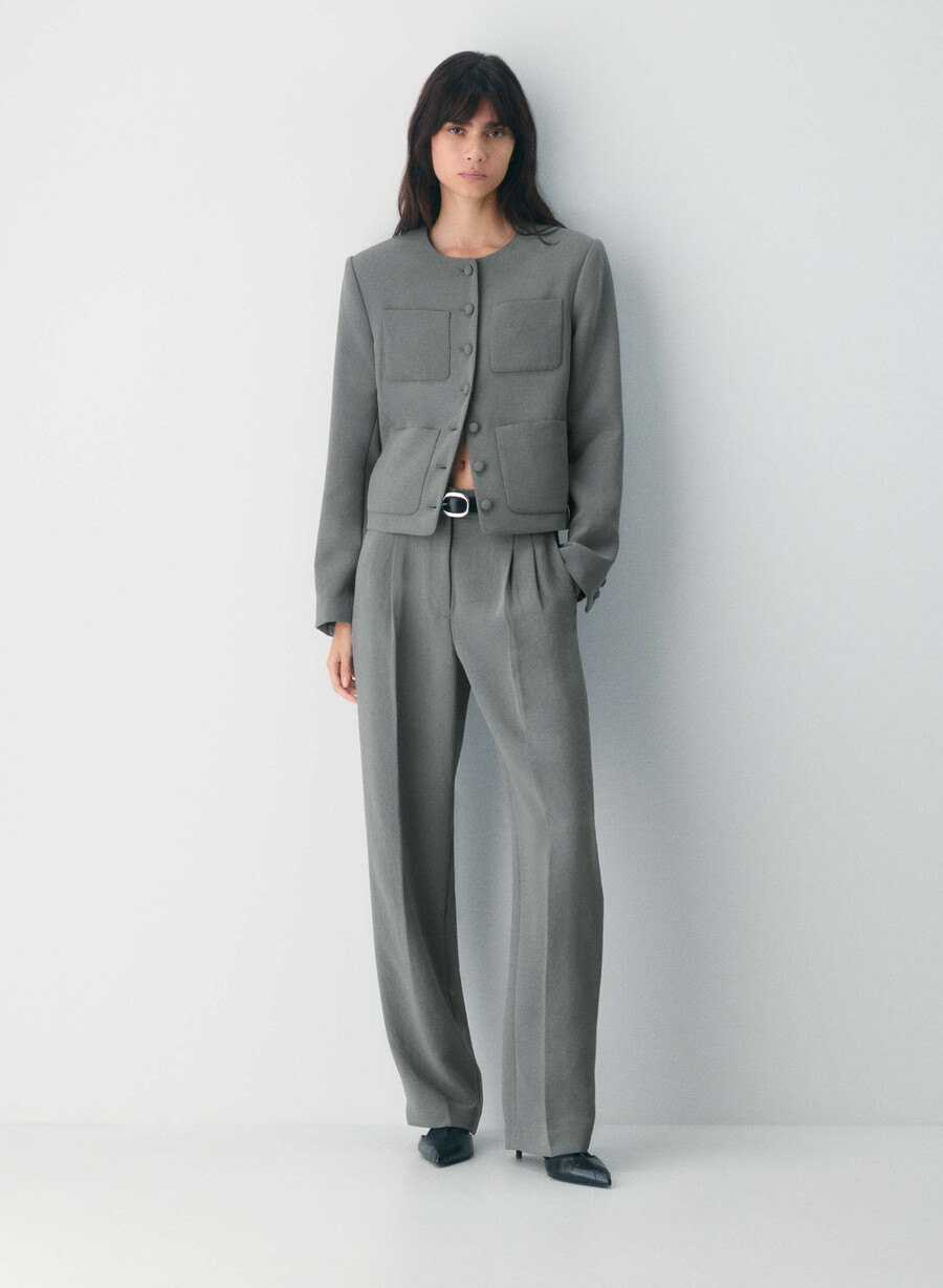 jachetă paradox - crepette gri Închis