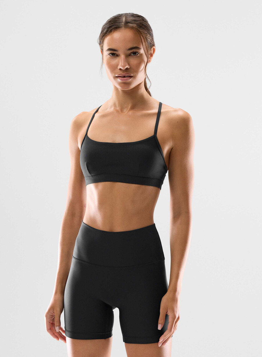 sutien sport glotone evolve negru