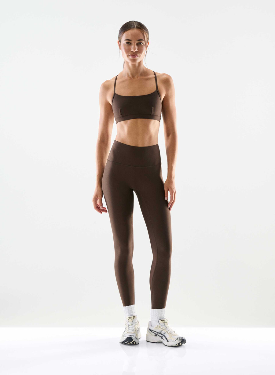 colanți glotone cheeky infinite hi-rise 26 maro mocha rich