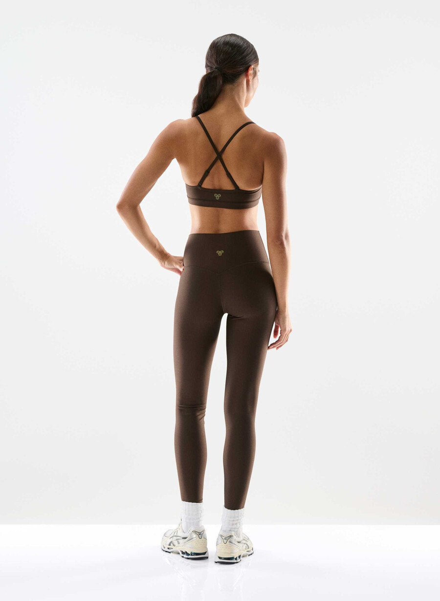 colanți glotone cheeky infinite hi-rise 26 maro mocha rich