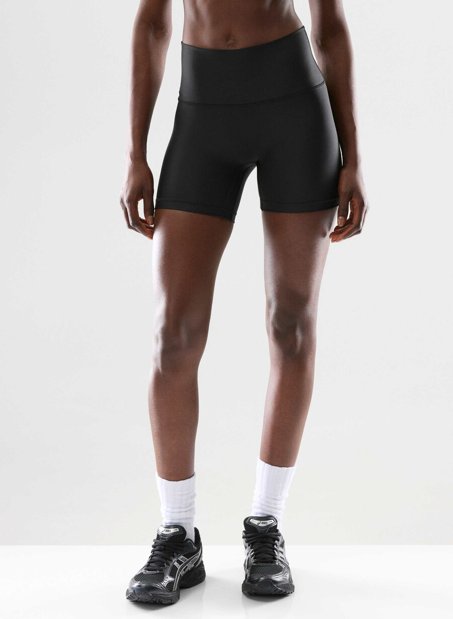 pantaloni scurți glotone cheeky infinite hi-rise de 5 negri