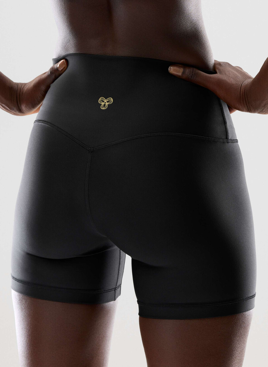 pantaloni scurți glotone cheeky infinite hi-rise de 5 negri