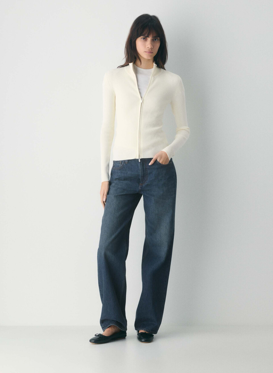 stereo zip-up mesteacĂn deschis