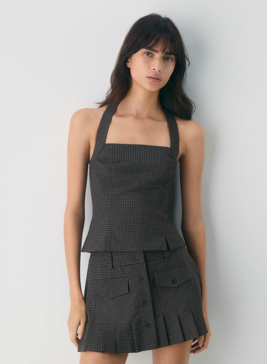 bluză gala halter liliana chk h chladml