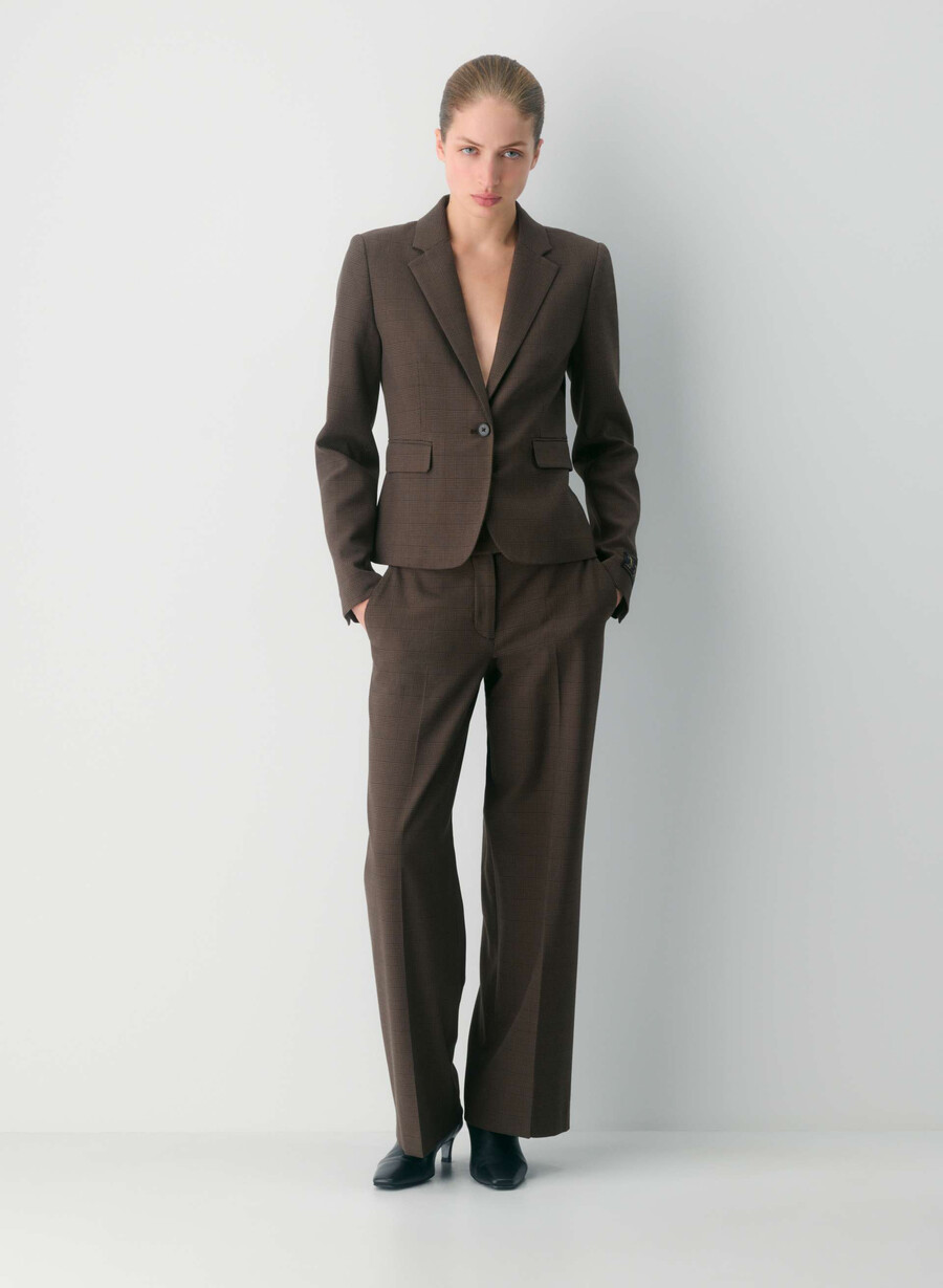 sacou etiquette - twill merle chk cl tph chr