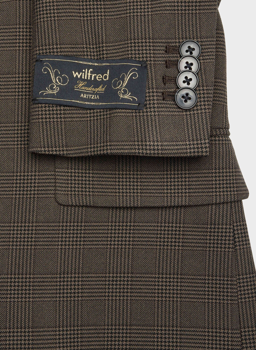 sacou etiquette - twill merle chk cl tph chr