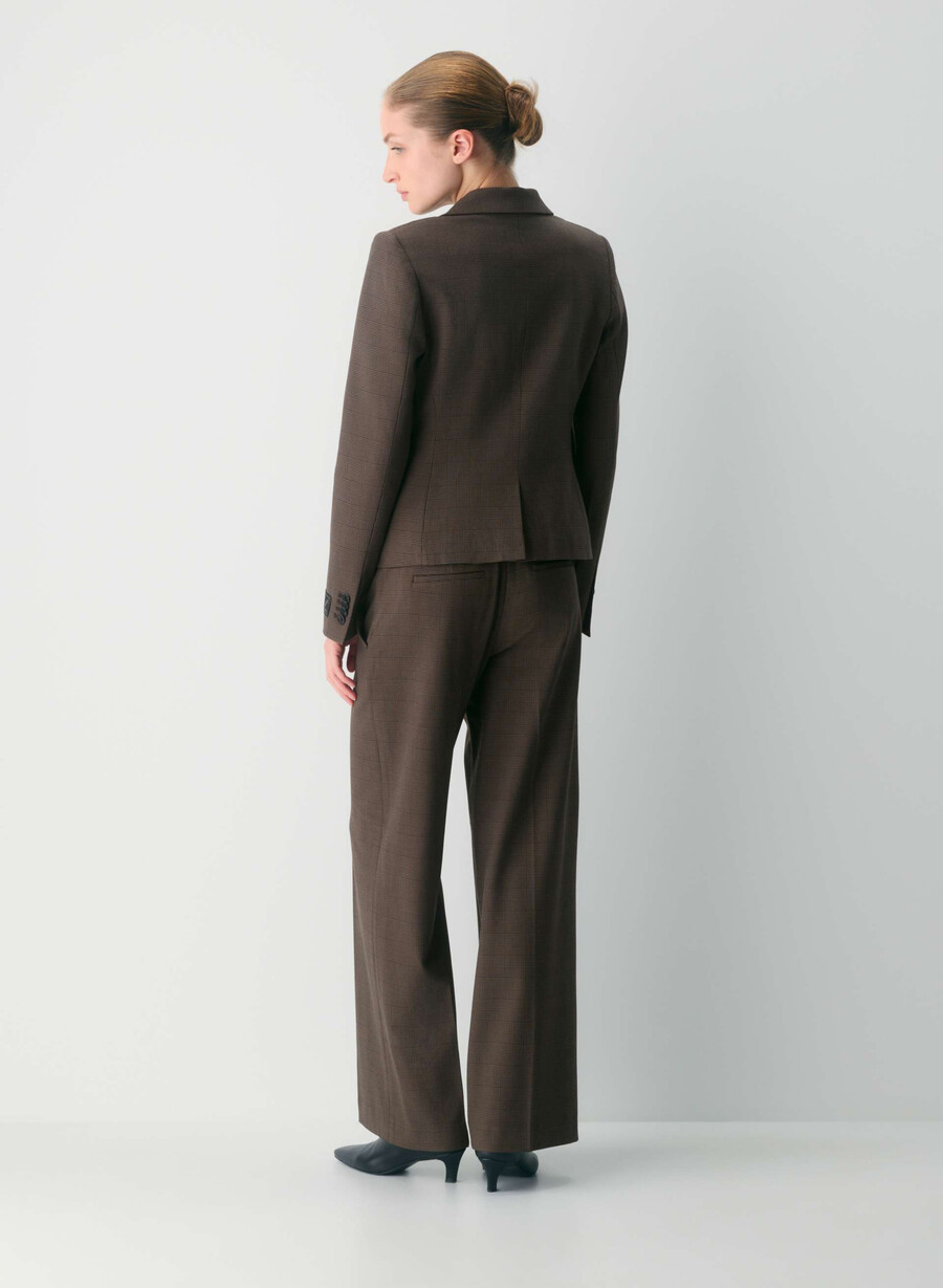sacou etiquette - twill merle chk cl tph chr