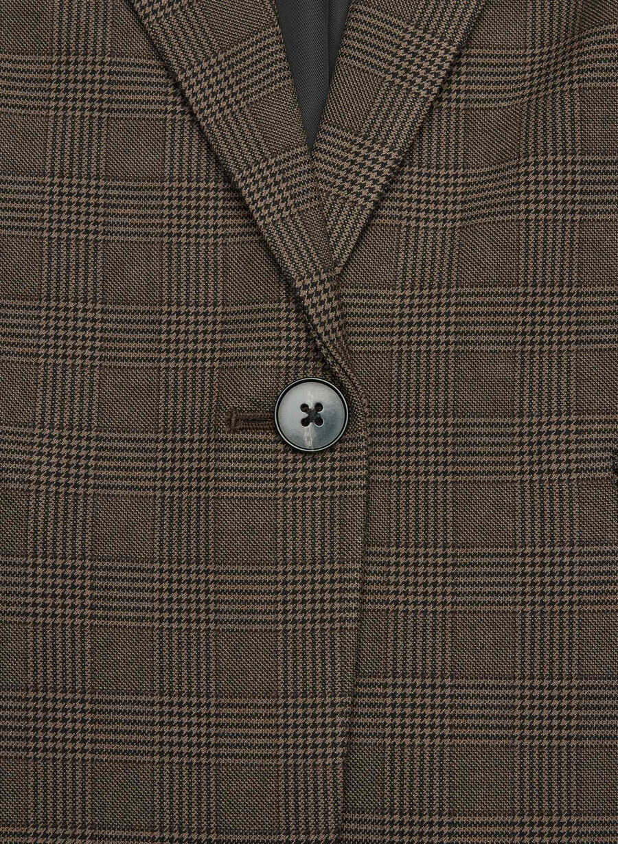 sacou etiquette - twill merle chk cl tph chr