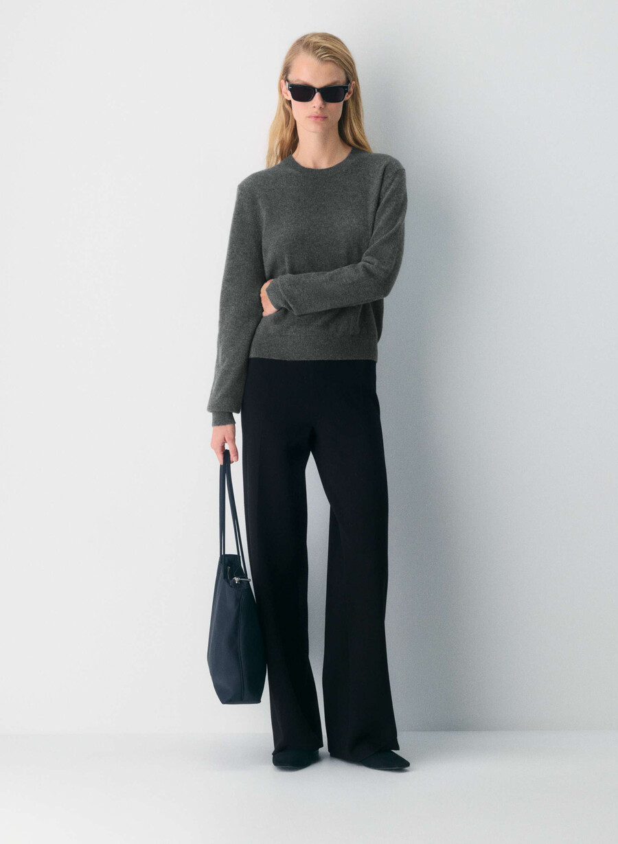 pantaloni suvenir - fire wonder yarn negru