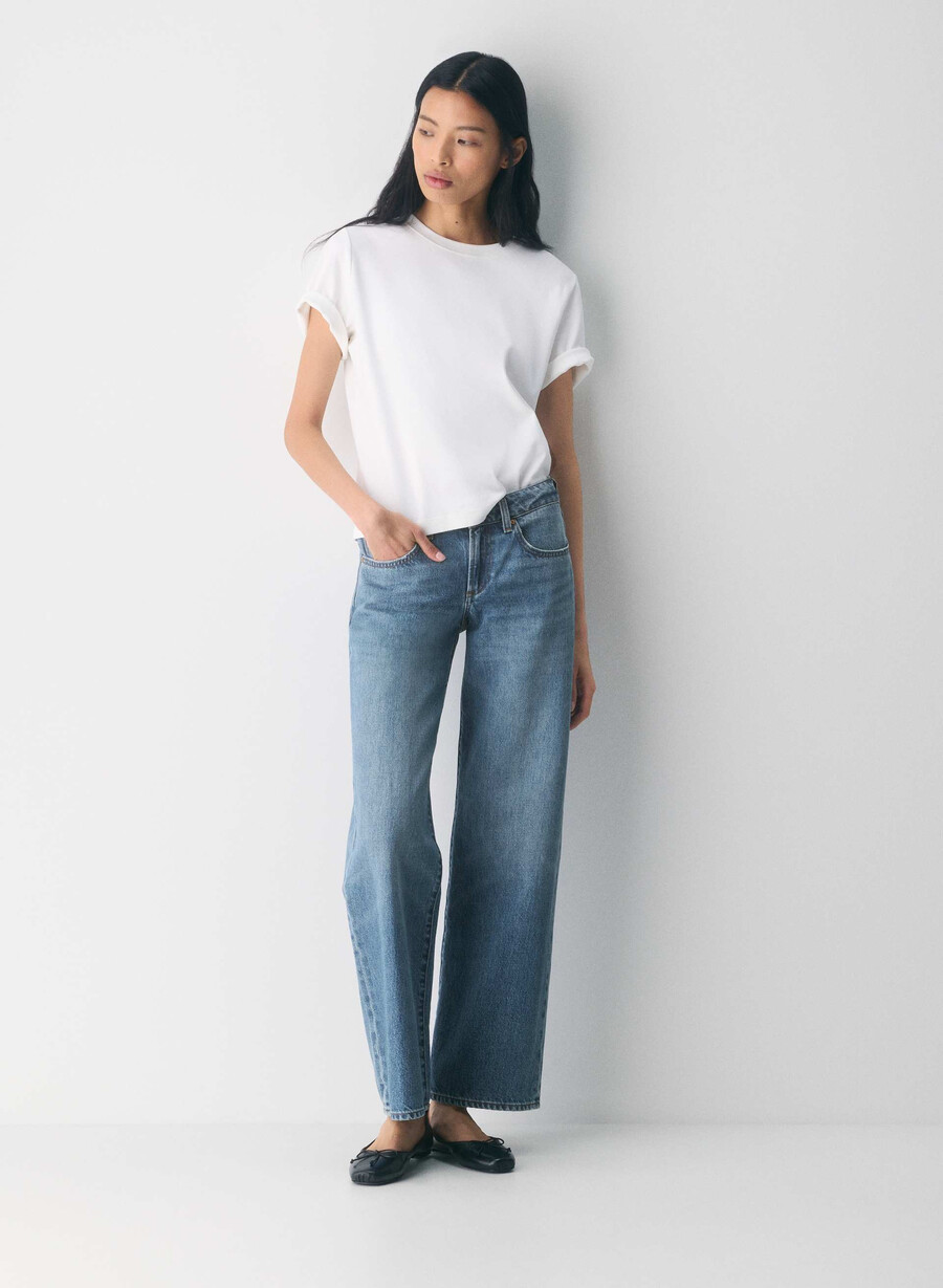 denim forum blugi largi cu talie mică din anii 90 5 ani kiss n tell blue