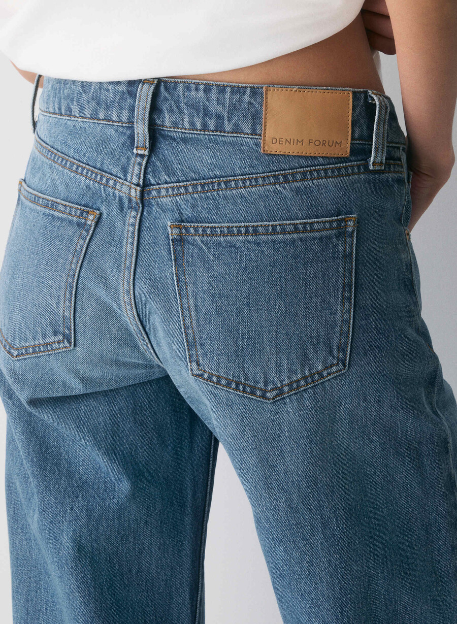 denim forum blugi largi cu talie mică din anii 90 5 ani kiss n tell blue