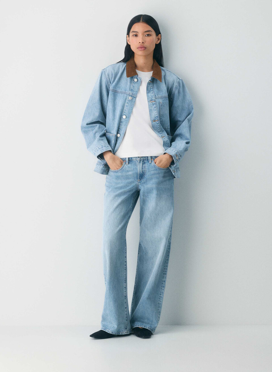 denim forum blugi largi cu talie mică din anii 90 bleu taboo 7 ani