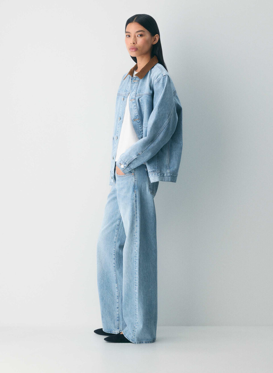 denim forum blugi largi cu talie mică din anii 90 bleu taboo 7 ani