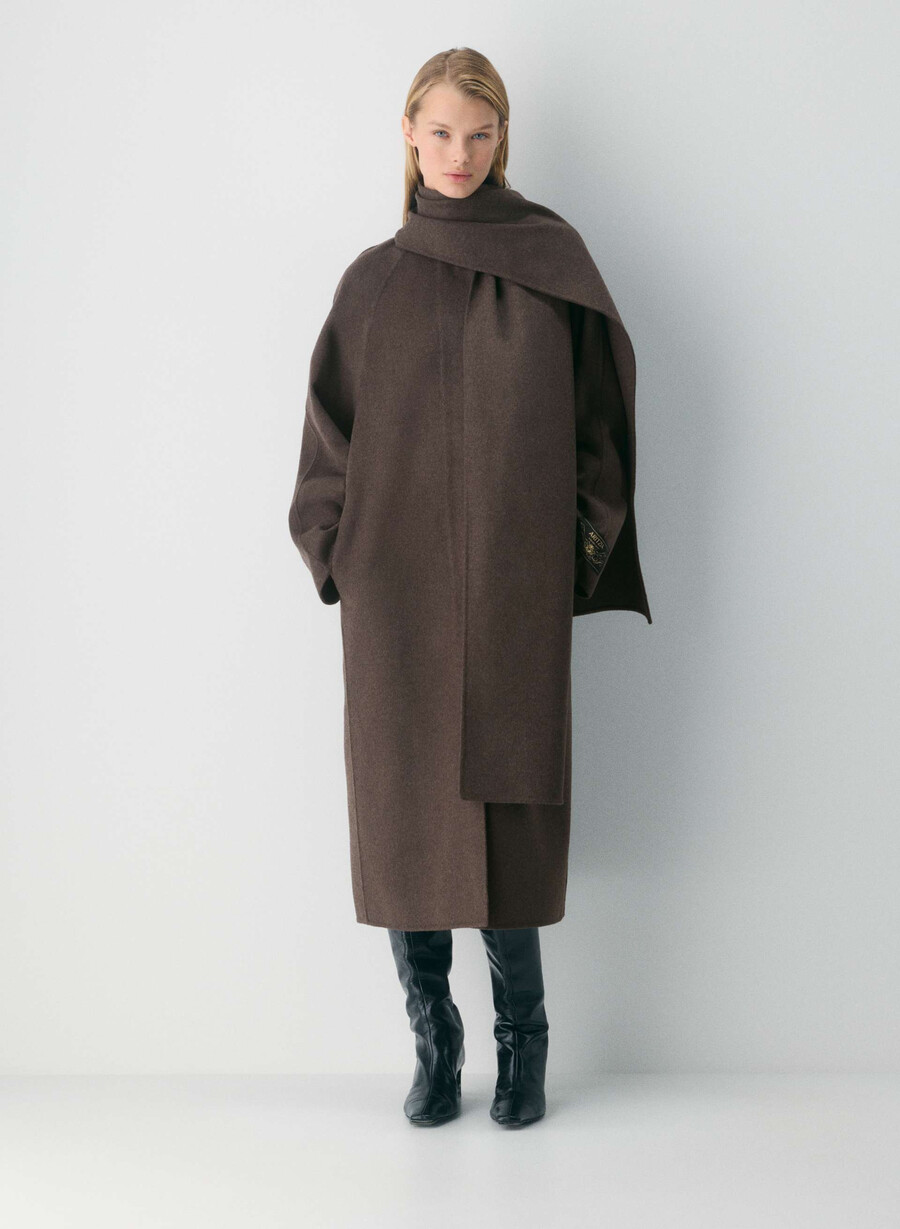 paltonul embrace cu două fețe - luxe rewool soot