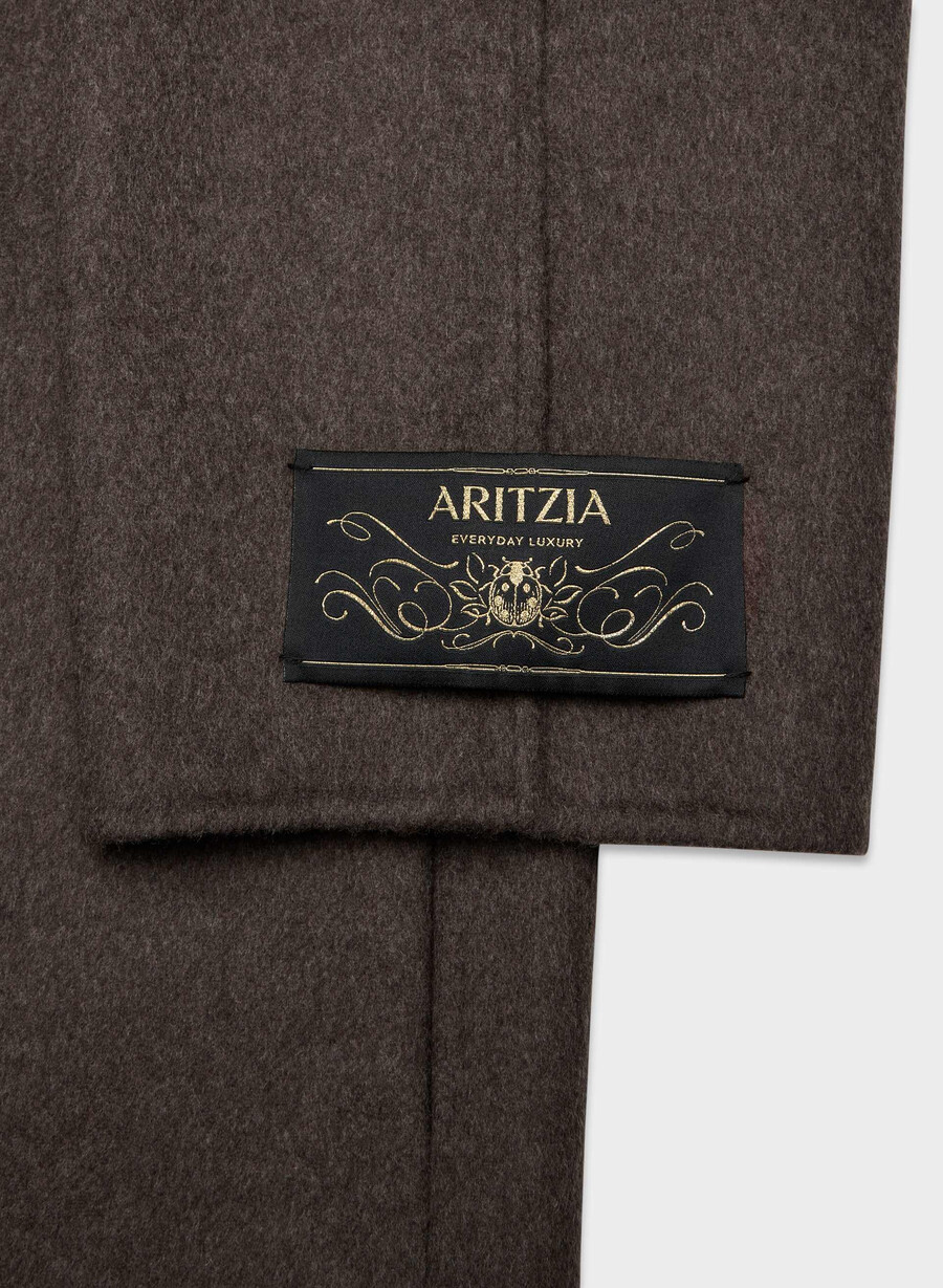 paltonul embrace cu două fețe - luxe rewool soot