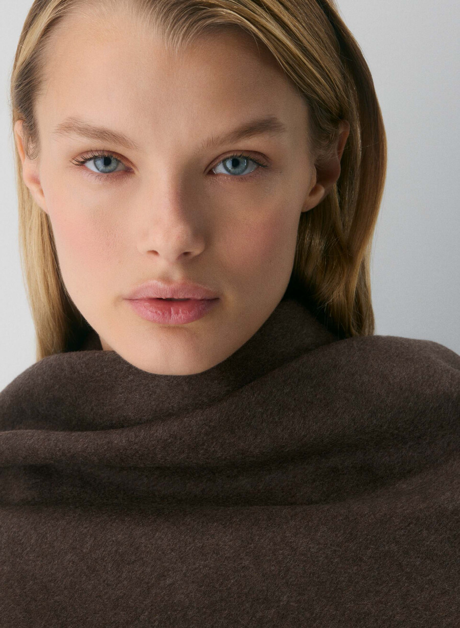 paltonul embrace cu două fețe - luxe rewool soot