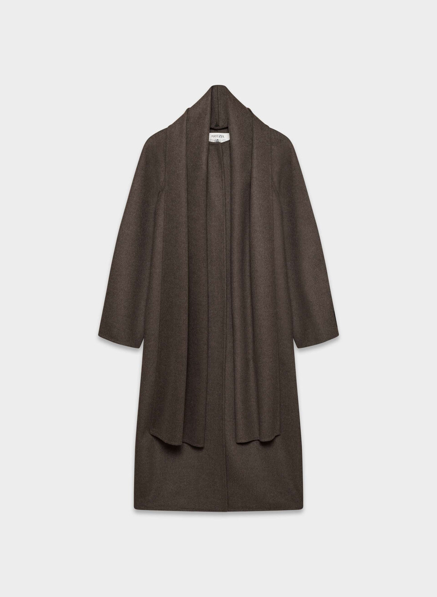 paltonul embrace cu două fețe - luxe rewool soot