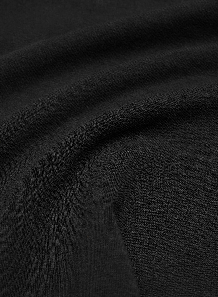 tricou cu mânecă lungă chill halfmoon negrualb