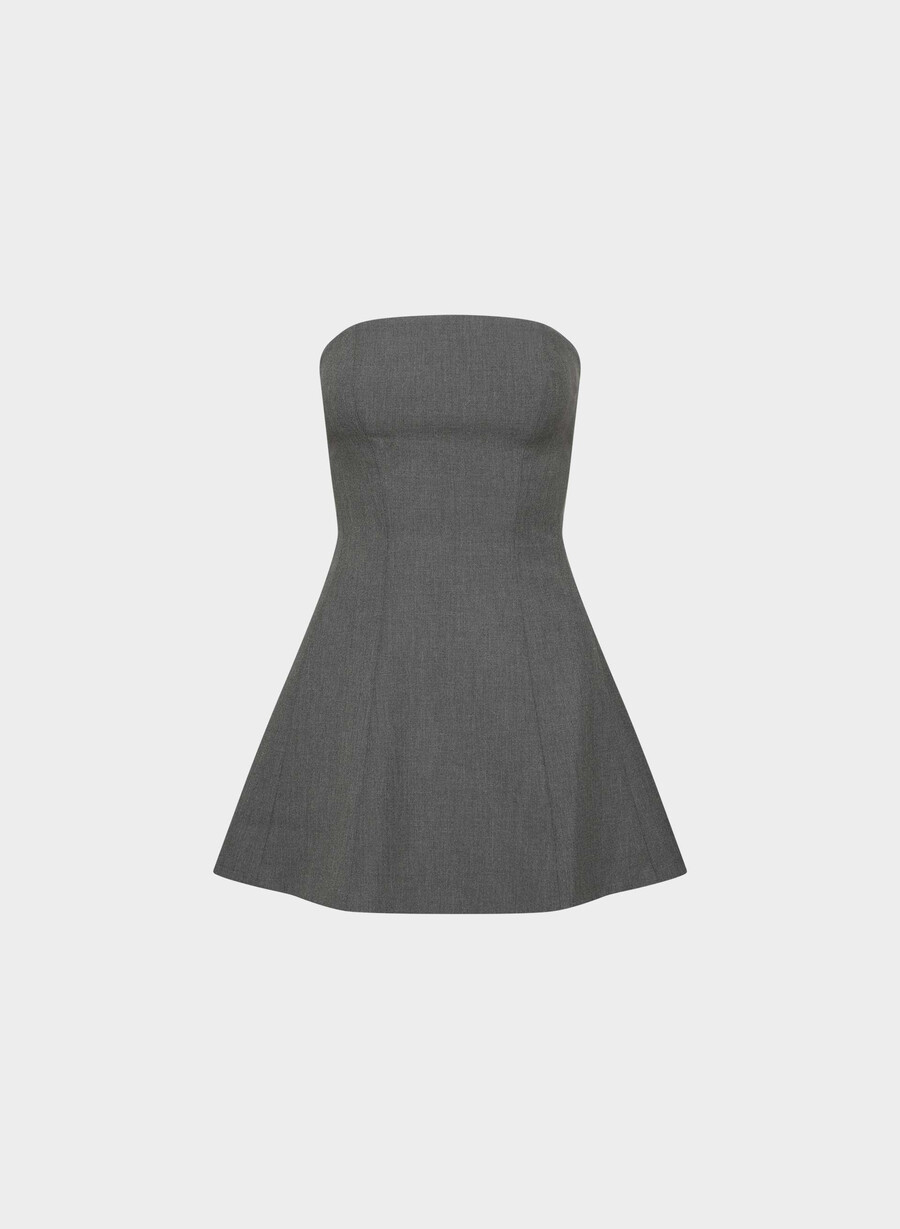 rochie wren tube heather charcoal