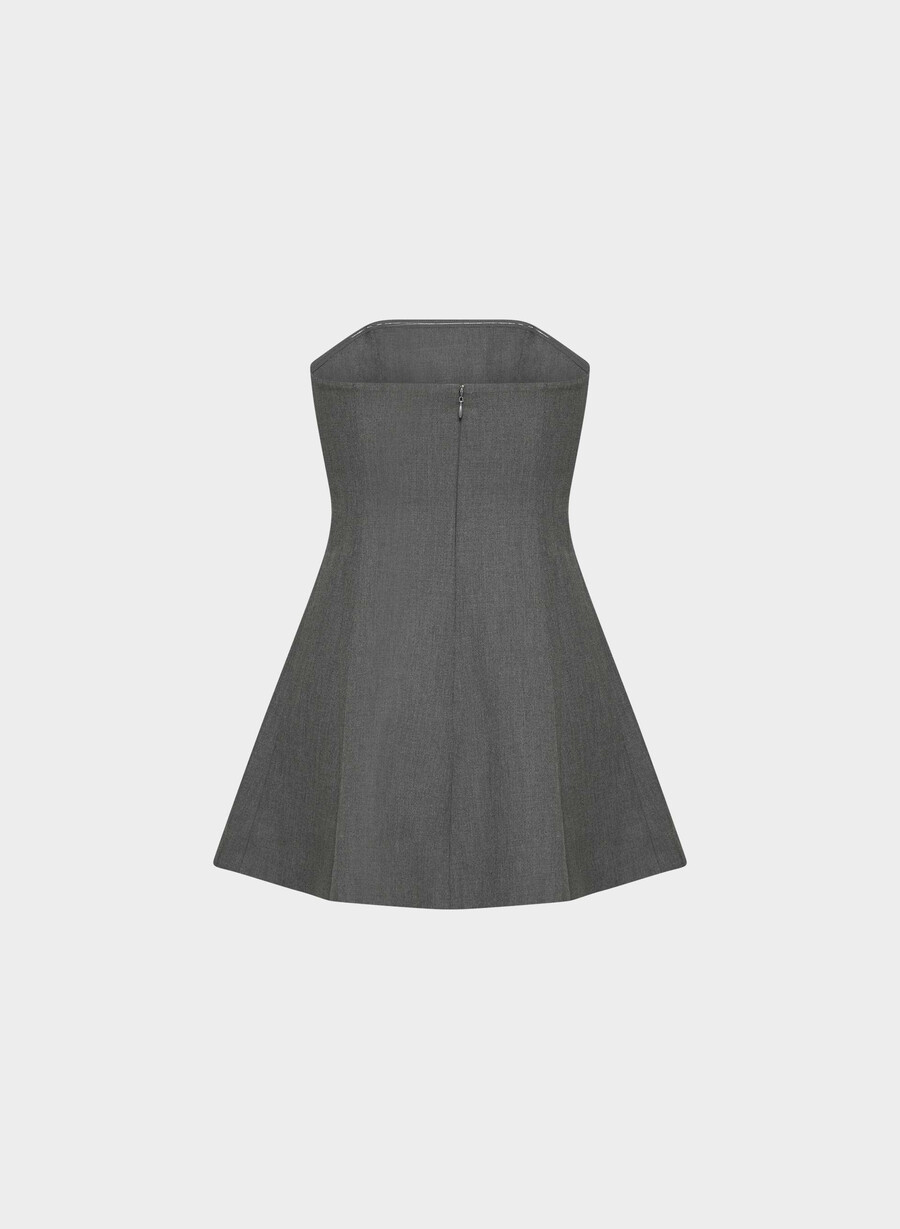 rochie wren tube heather charcoal