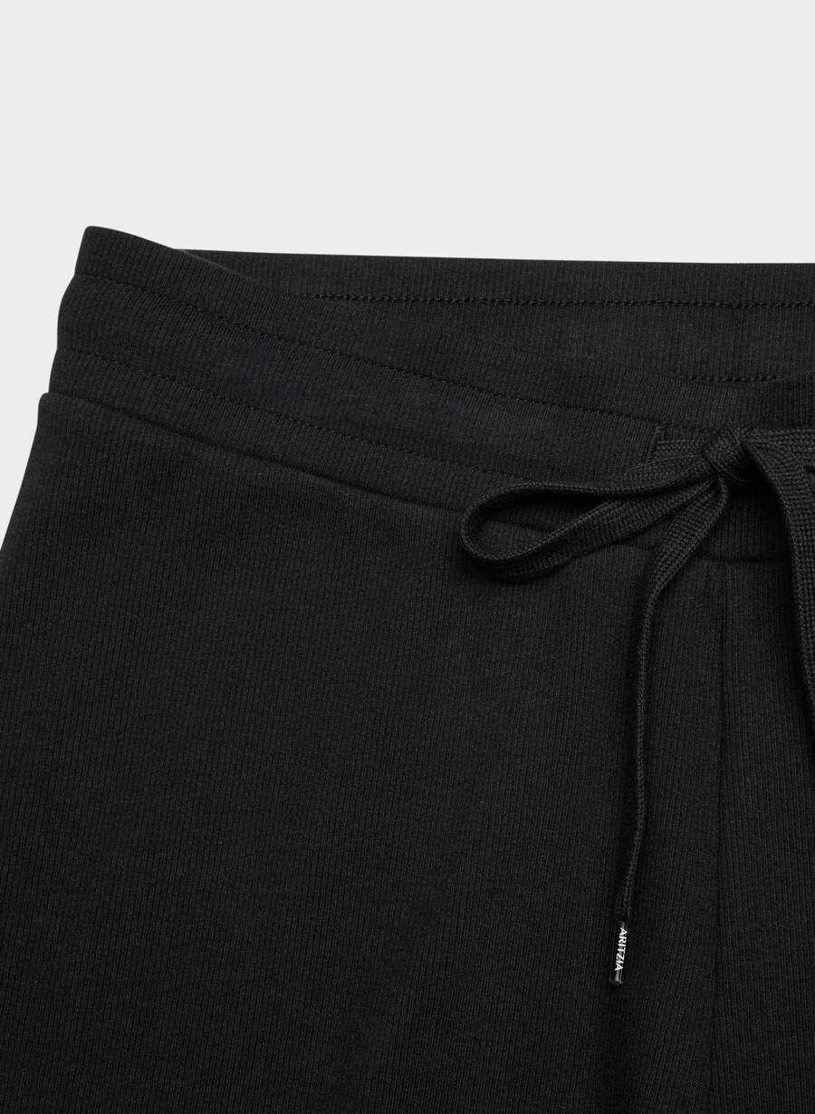 jogger cu nervuri homestretch negru