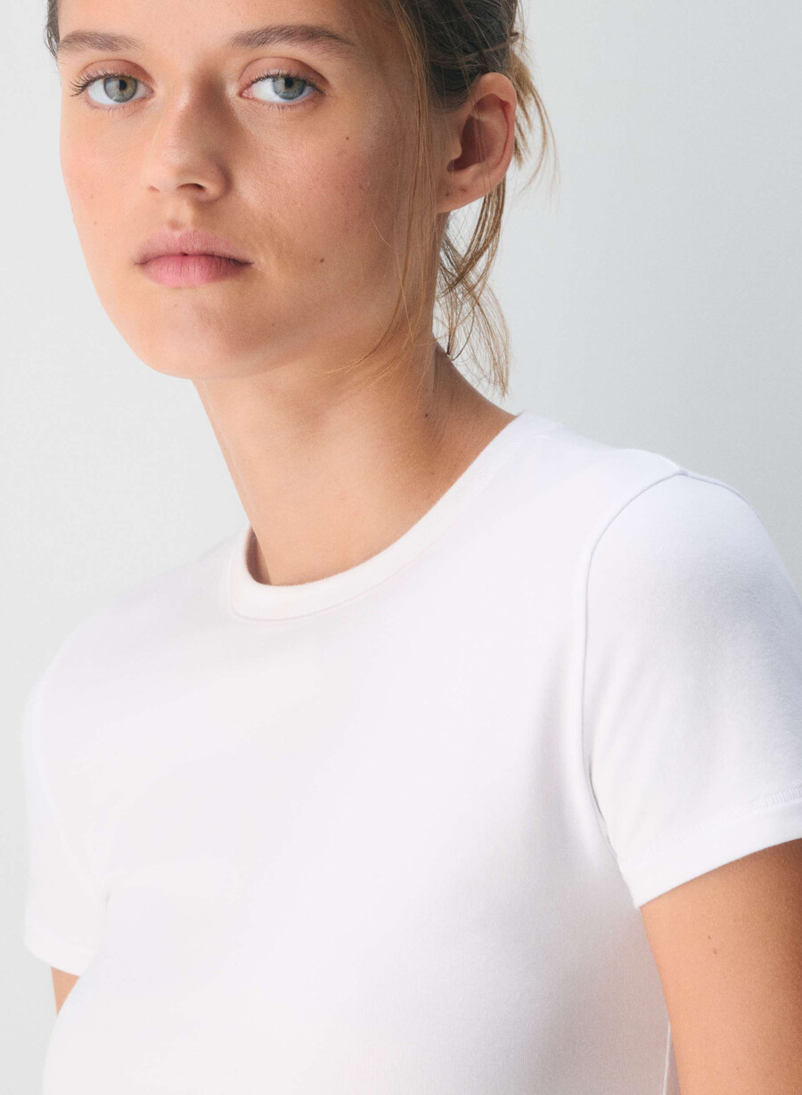 tricou homestretch smooth tune alb strĂlucitor