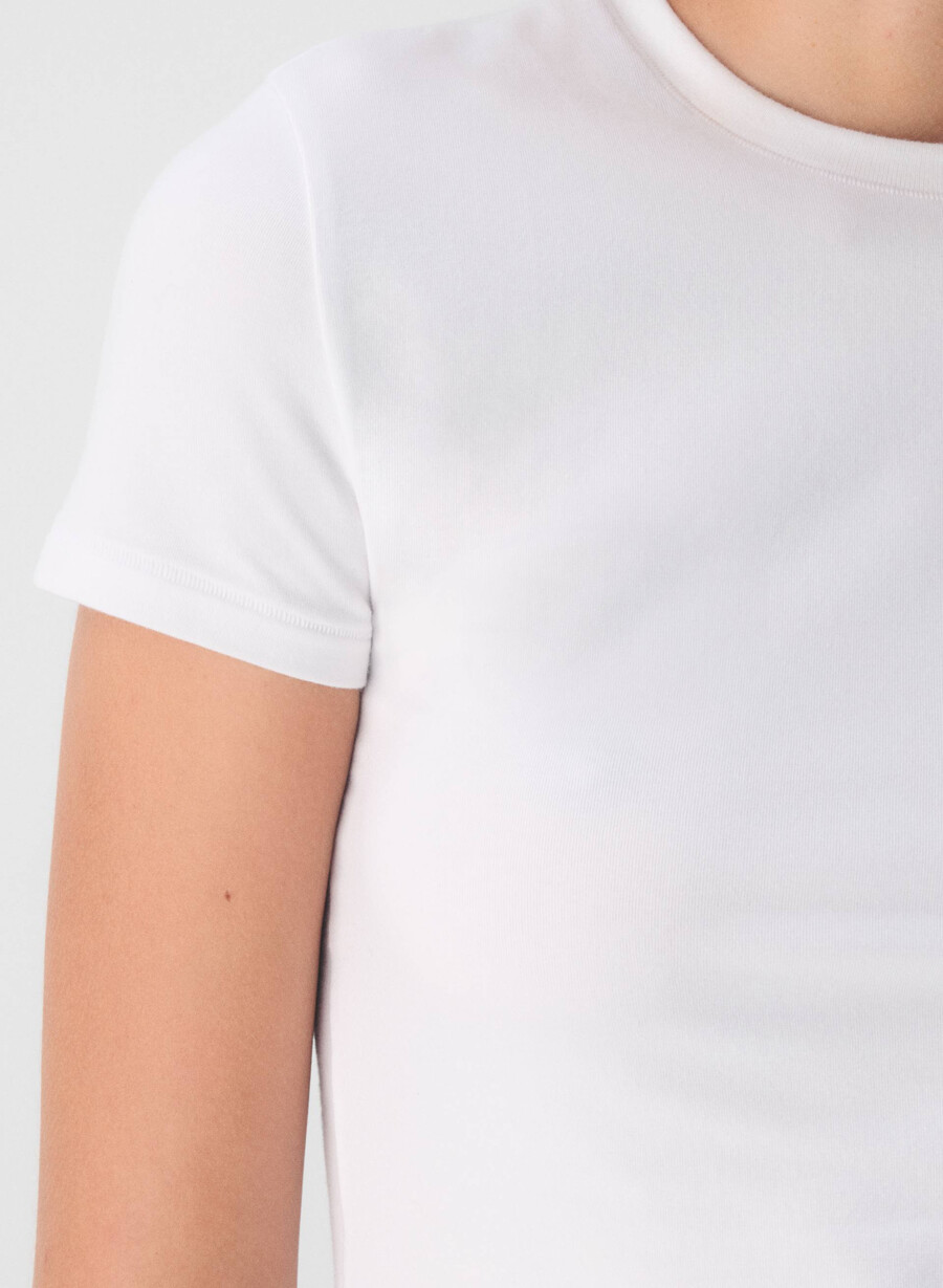tricou homestretch smooth tune alb strĂlucitor