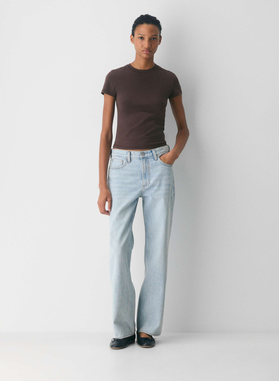 tricou homestretch smooth tune maro mocha rich