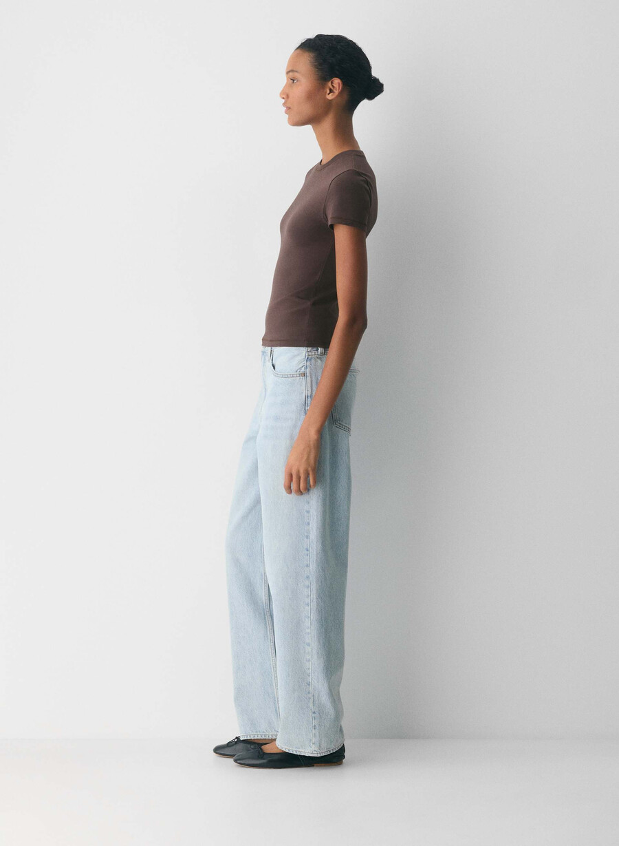tricou homestretch smooth tune maro mocha rich