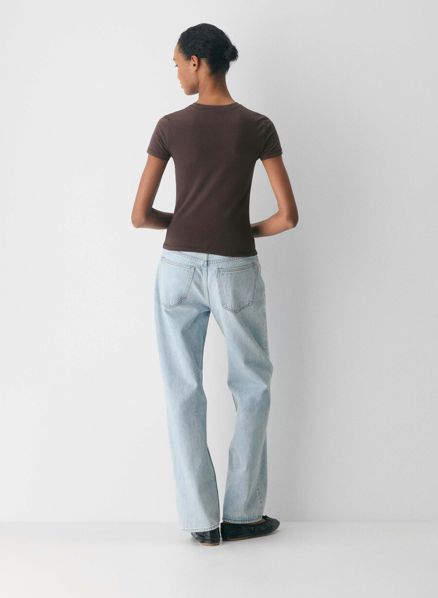 tricou homestretch smooth tune maro mocha rich