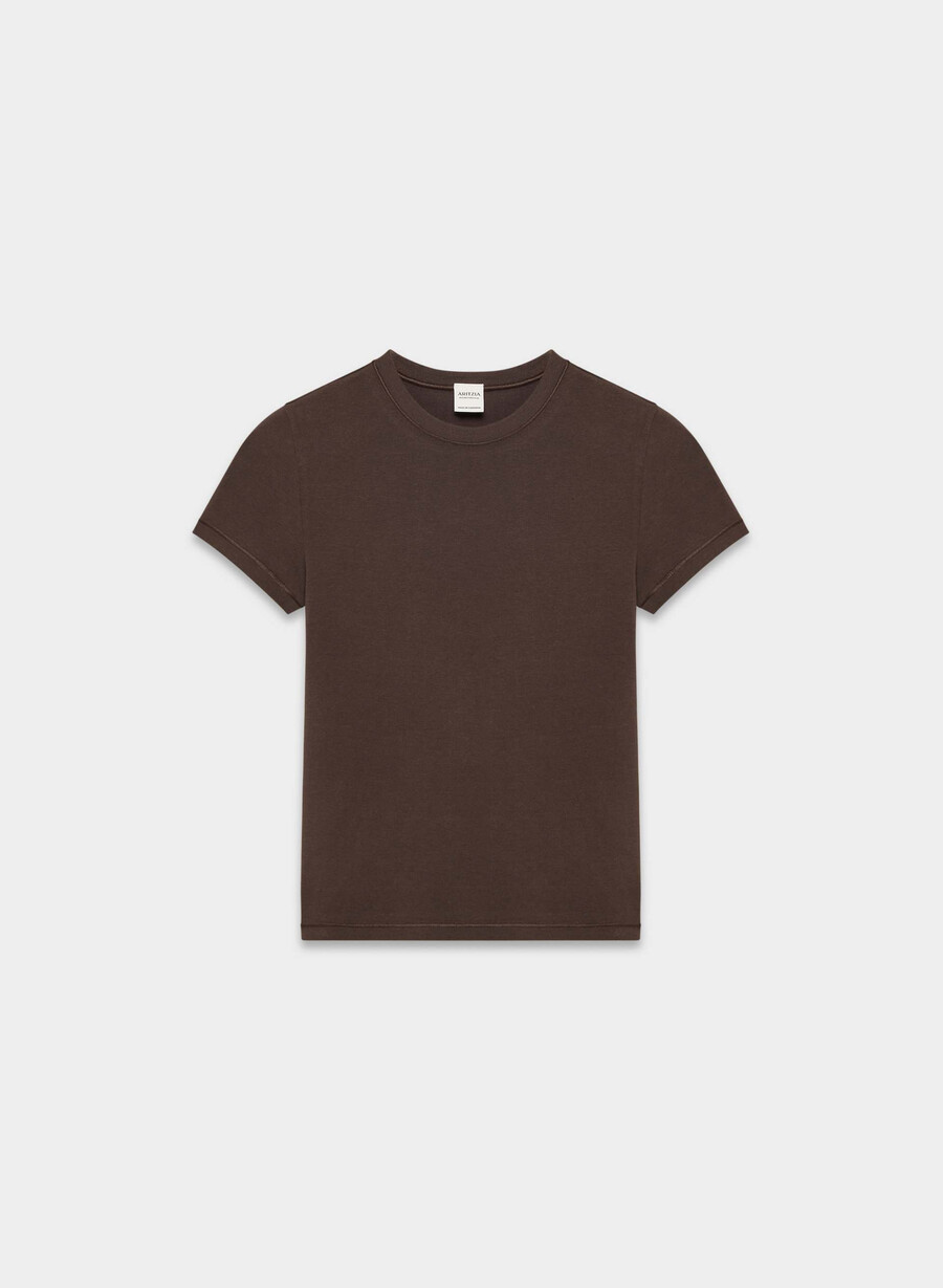 tricou homestretch smooth tune maro mocha rich