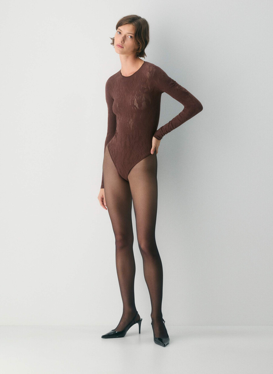 body flora seamless mambo maro pudră de cacao