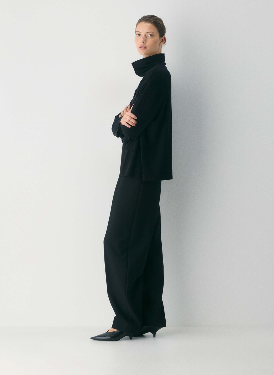 turtleneck riverside cocoa powder brown