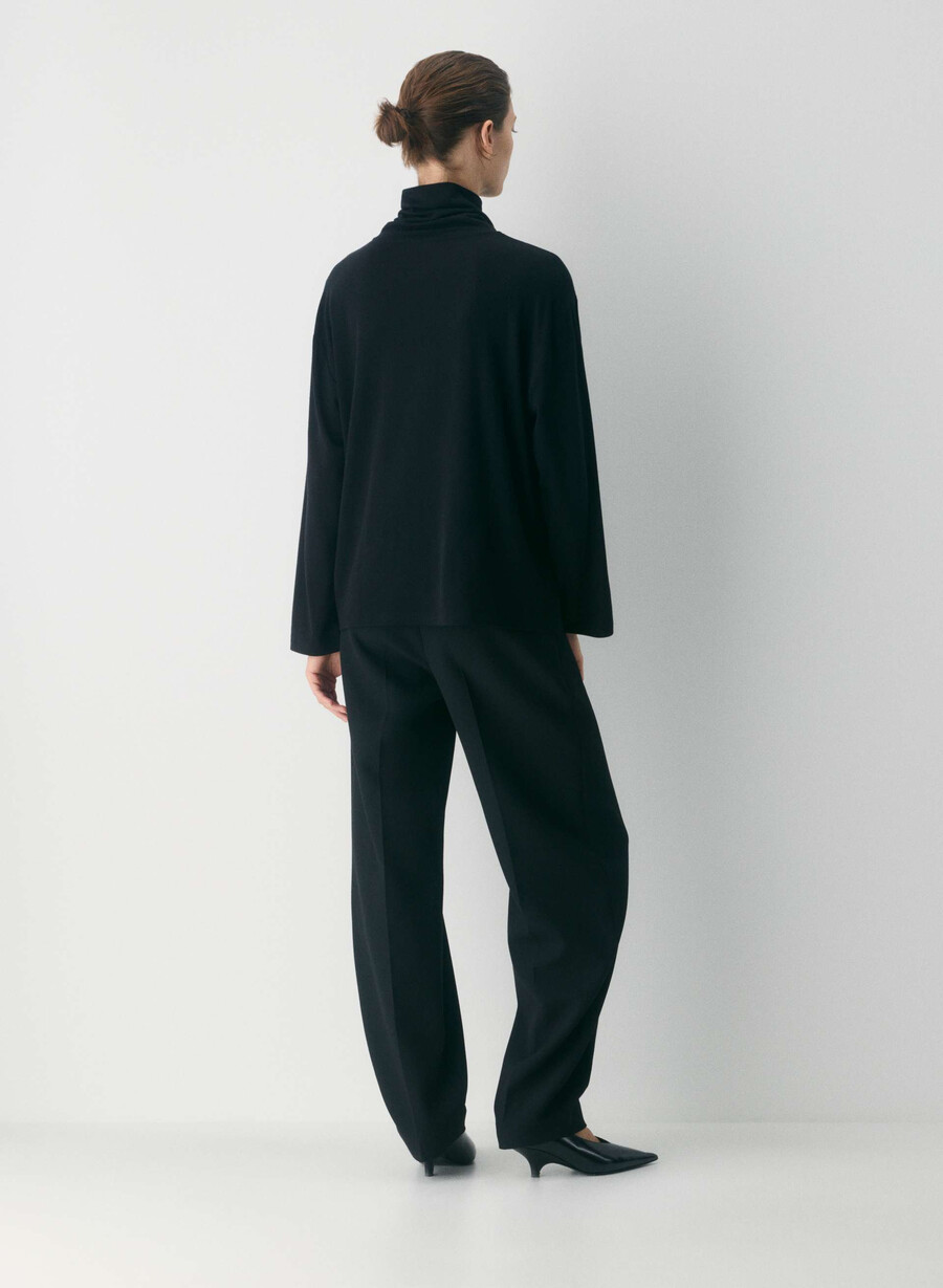 turtleneck riverside cocoa powder brown