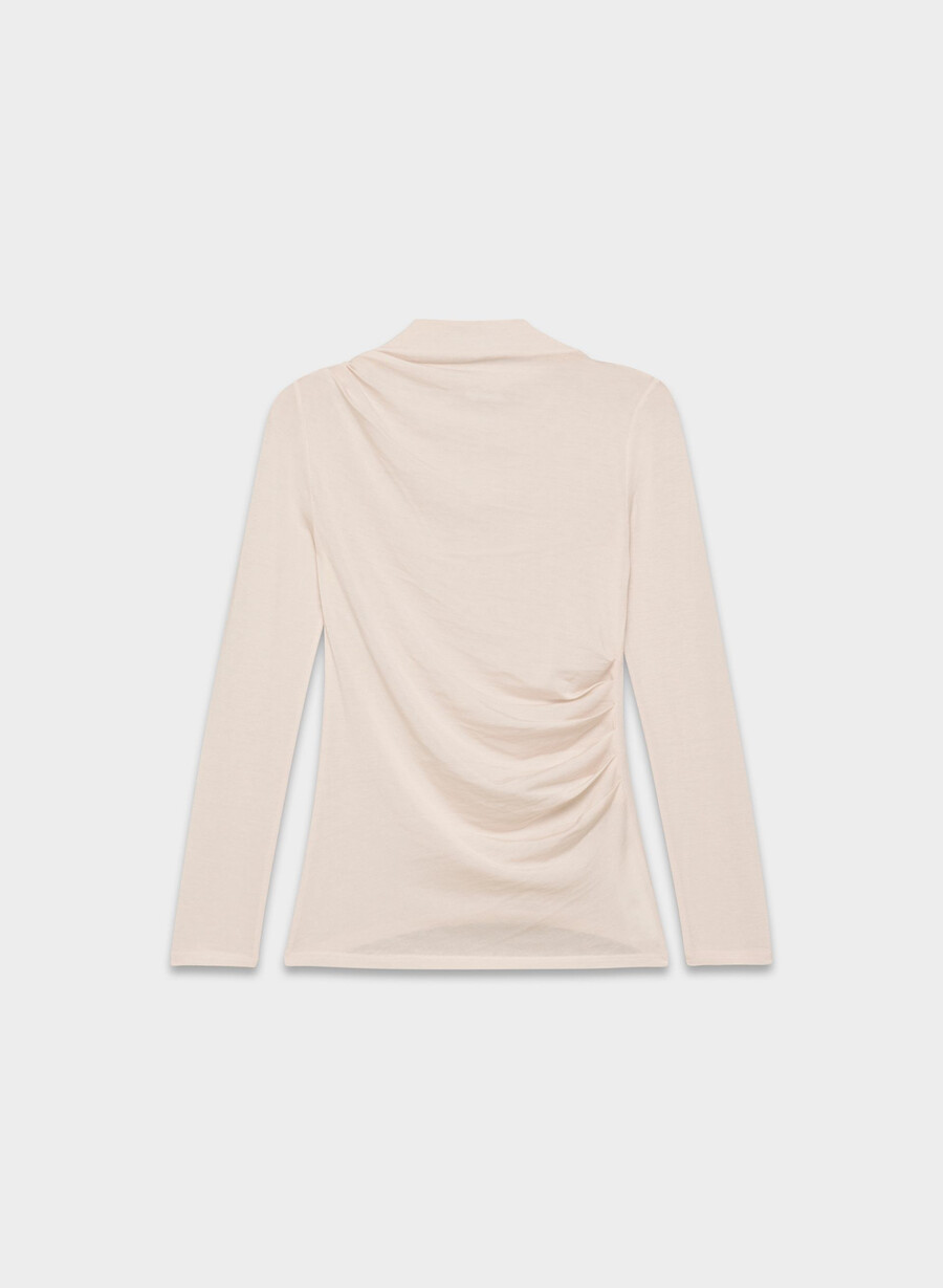 lillian tricou cu mânecă lungă bare rose