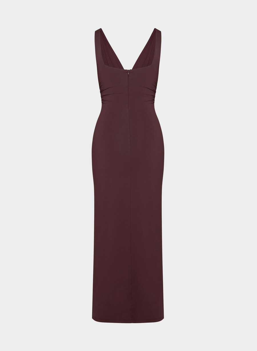 rochie originală cu contur ondulat