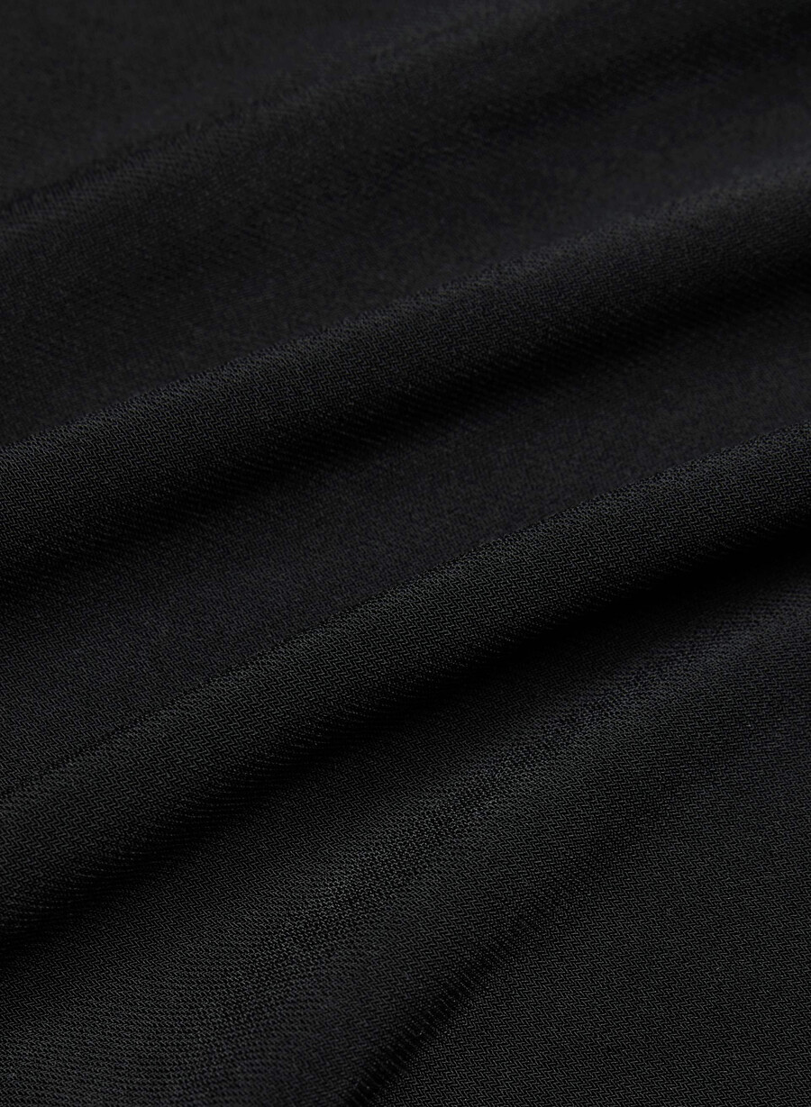 pantaloni liniari - smooth matter maro mocha rich