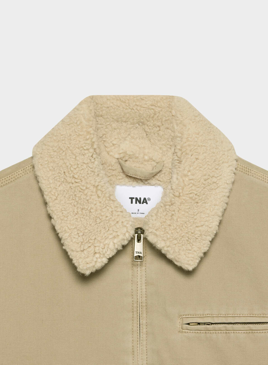 jachetă de lucru barkley vintage tan khaki
