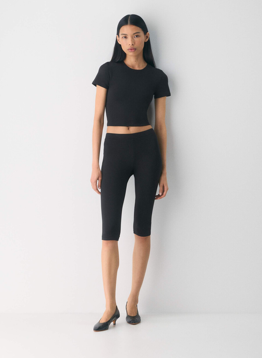 tricou original contour marvel cu talie rotundă negru