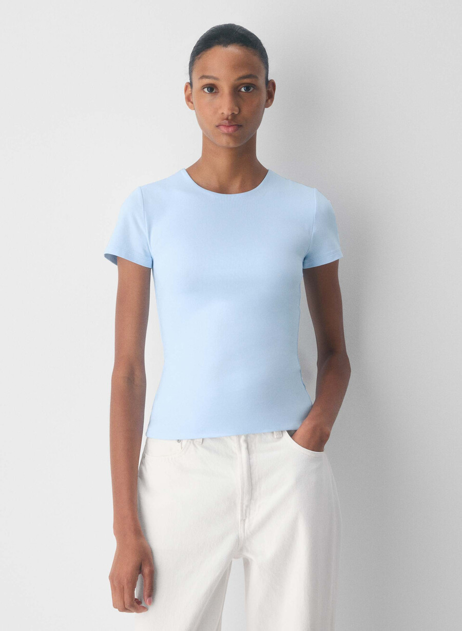 tricou original contour marvel crew villa blue
