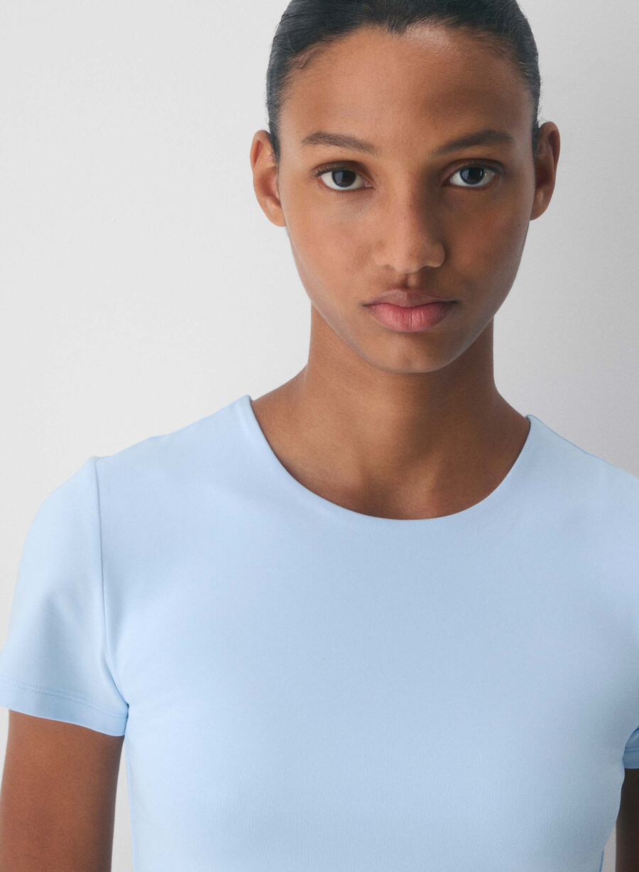 tricou original contour marvel crew villa blue