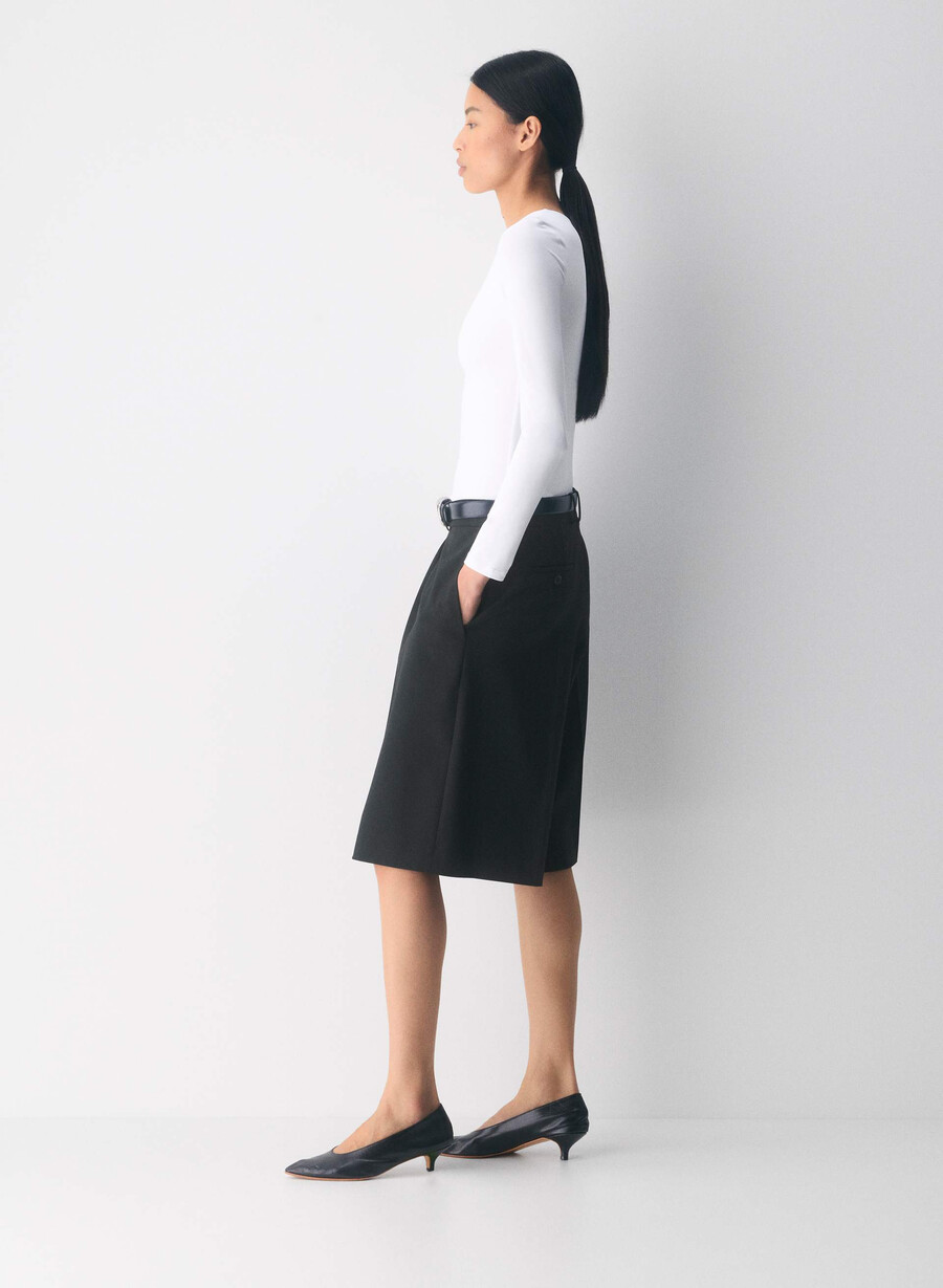 tricou cu mânecă lungă original contour splendid crew alb strĂlucitor