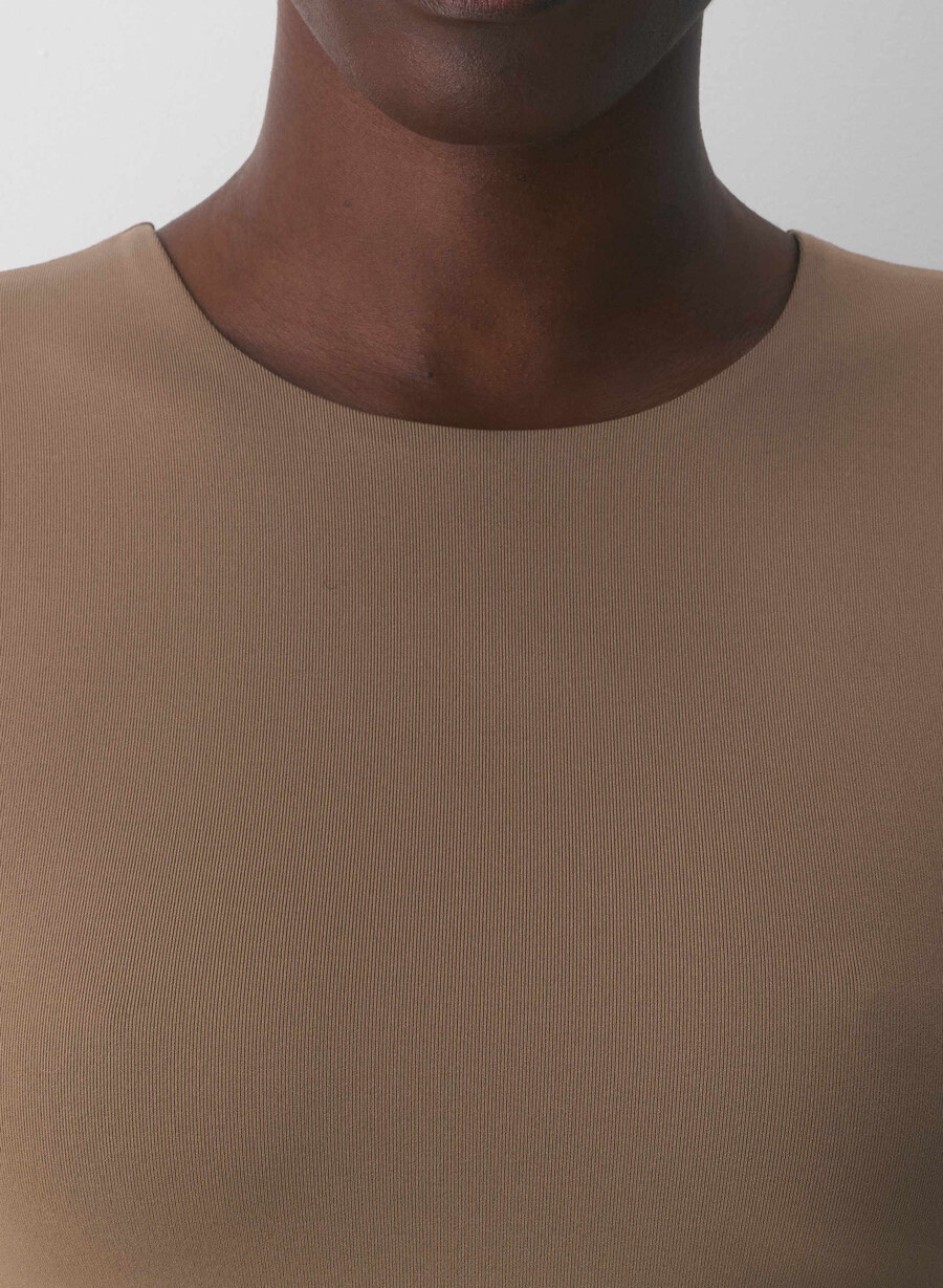 tricou cu mânecă lungă original contour splendid crew riverstone grey
