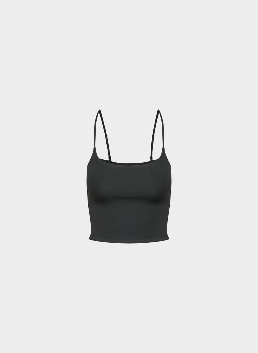 maiou cu talie înaltă original contour presence negru
