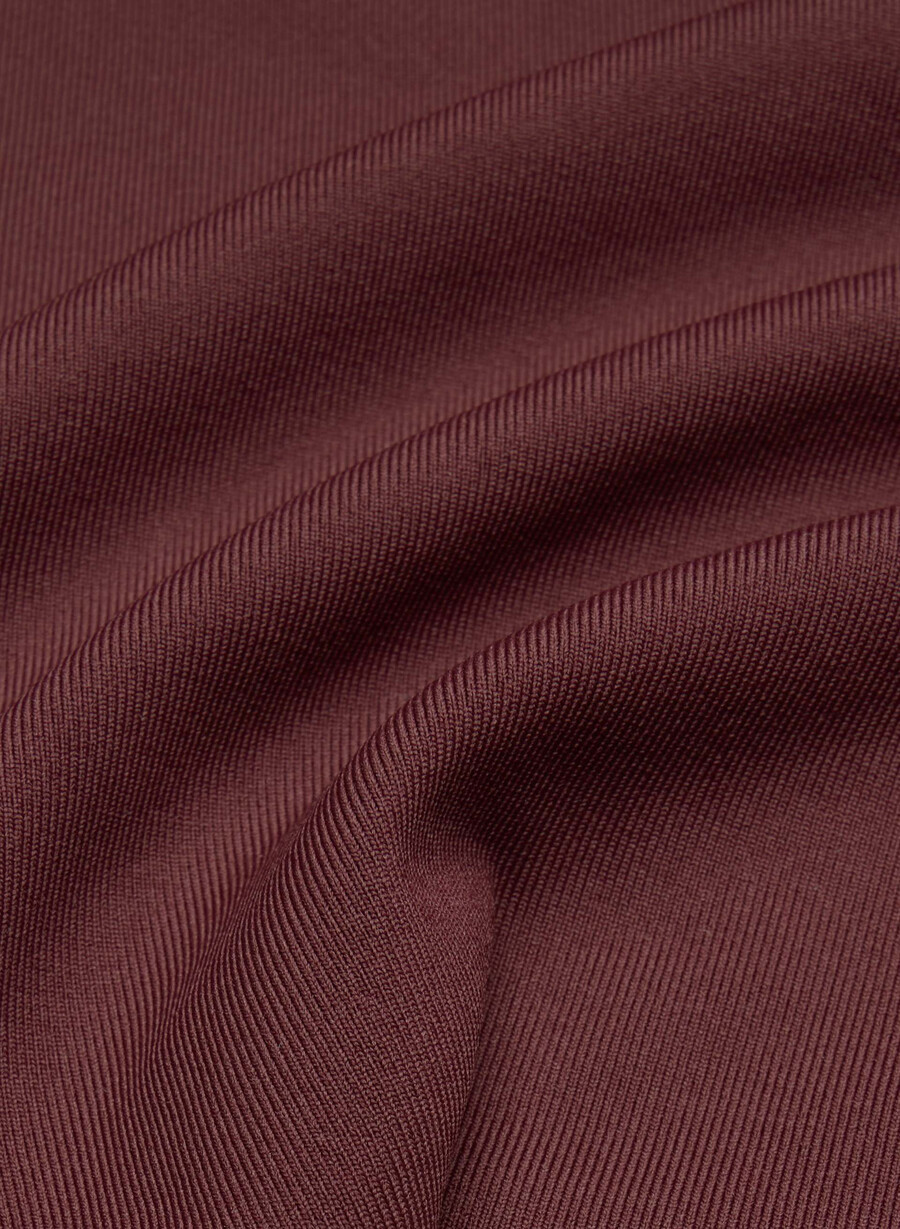 bluză tip maieu original contour presence waist sumac burgundy