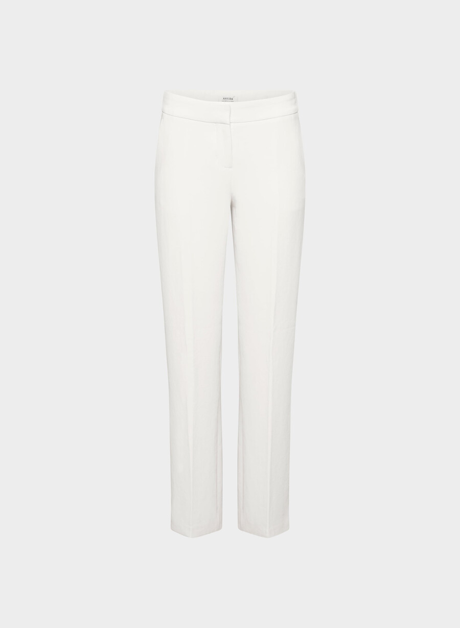pantalonii limitless cu talie mică - crepette mesteacĂn deschis
