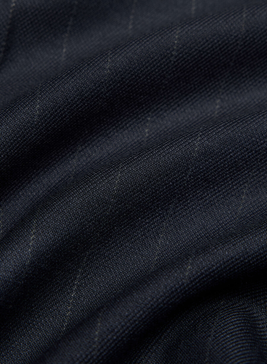pantalonii effortless - rafined brnt stripe dk n nv