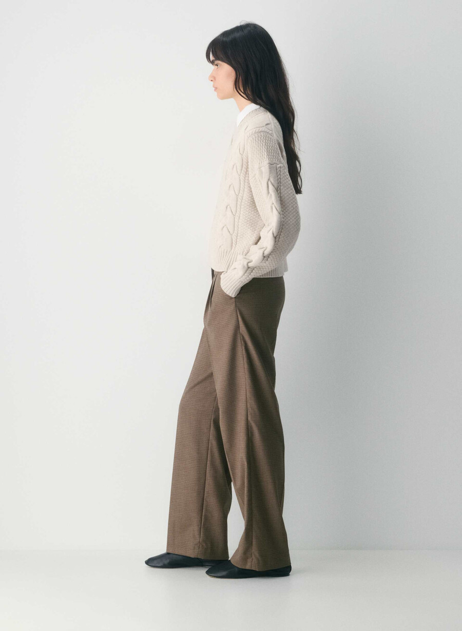 pantalonii fără efort - rafinați orl check rm brdb